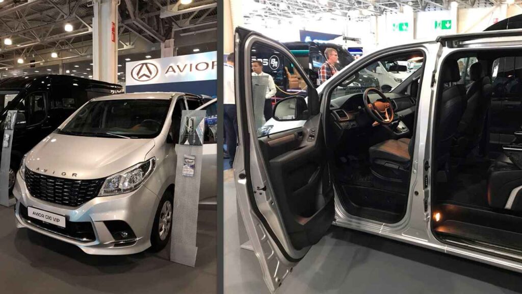 В России представили новый автобренд Avior с минивэном премиум-класса и практичным фургоном
